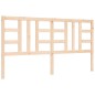 vidaXL Giroletto con Testiera 6FT Super King in Legno Massello