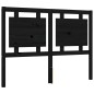vidaXL Giroletto con Testiera Nero 4FT Small Double in Legno Massello