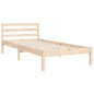 vidaXL Giroletto con Testiera 90x200 cm in Legno Massello