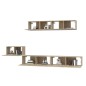 Set di Mobili Porta TV 5 pz Rovere Sonoma in Legno Multistrato Set di Mobili Porta TV 5 pz Rovere Sonoma in Legno Multistrato