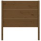 Testiera per Letto Miele 106x4x100 cm in Legno Massello di Pino Testiera per Letto Miele 106x4x100 cm in Legno Massello di Pino