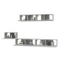 Set di Mobili Porta TV 5 pz Grigio Cemento in Legno Multistrato Set di Mobili Porta TV 5 pz Grigio Cemento in Legno Multistrato