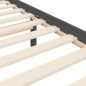 vidaXL Giroletto con Testiera Grigio 5FT King Size in Legno Massello vidaXL Giroletto con Testiera Grigio 5FT King Size in Legno Massello