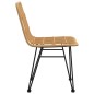 Sedie da Giardino 2pz 48x62x84 cm Rattan PE Sedie da Giardino 2pz 48x62x84 cm Rattan PE