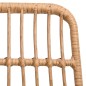 Sedie da Giardino 2pz 48x62x84 cm Rattan PE Sedie da Giardino 2pz 48x62x84 cm Rattan PE