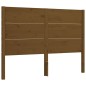 vidaXL Giroletto con Testiera Miele 140x200 cm in Legno Massello vidaXL Giroletto con Testiera Miele 140x200 cm in Legno Massello