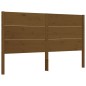 vidaXL Giroletto con Testiera Miele 5FT King Size in Legno Massello vidaXL Giroletto con Testiera Miele 5FT King Size in Legno Massello