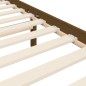 vidaXL Giroletto con Testiera Miele 4FT Small Double in Legno Massello