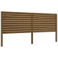 vidaXL Giroletto con Testiera Miele 200x200 cm in Legno Massello