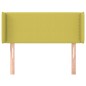 Testiera ad Orecchio Verde 83x16x78/88 cm in Tessuto
