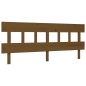 vidaXL Giroletto con Testiera Miele 6FT Super King in Legno Massello vidaXL Giroletto con Testiera Miele 6FT Super King in Legno Massello