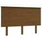 vidaXL Giroletto con Testiera Miele 4FT Small Double in Legno Massello
