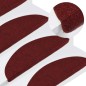vidaXL Tappeti Adesivi per Scale 15 pz 56x17x3 cm Rossi vidaXL Tappeti Adesivi per Scale 15 pz 56x17x3 cm Rossi