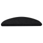 vidaXL Tappeti Adesivi per Scale 15 pz 56x17x3 cm Nero vidaXL Tappeti Adesivi per Scale 15 pz 56x17x3 cm Nero