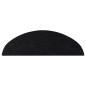 vidaXL Tappeti Adesivi per Scale 15 pz 56x17x3 cm Nero vidaXL Tappeti Adesivi per Scale 15 pz 56x17x3 cm Nero