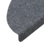 vidaXL Tappetini Autoadesivi per Scale 15 pz 65x22,5x3,5 cm Grigi vidaXL Tappetini Autoadesivi per Scale 15 pz 65x22,5x3,5 cm Grigi