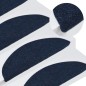 vidaXL Tappetini Autoadesivi per Scale 15 pz 65x22,5x3,5 cm Blu vidaXL Tappetini Autoadesivi per Scale 15 pz 65x22,5x3,5 cm Blu