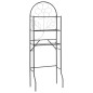Scaffale da Bagno 60x33x174 cm Nero Scaffale da Bagno 60x33x174 cm Nero