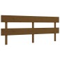 vidaXL Giroletto con Testiera Miele 6FT Super King in Legno Massello vidaXL Giroletto con Testiera Miele 6FT Super King in Legno Massello