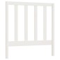 Testiera per Letto Bianca 106x4x100cm in Legno Massello di Pino Testiera per Letto Bianca 106x4x100cm in Legno Massello di Pino