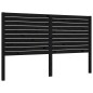 vidaXL Giroletto con Testiera Nero 160x200 cm Legno Massello vidaXL Giroletto con Testiera Nero 160x200 cm Legno Massello