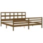vidaXL Giroletto con Testiera Miele 6FT Super King in Legno Massello vidaXL Giroletto con Testiera Miele 6FT Super King in Legno Massello