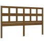 vidaXL Giroletto con Testiera Miele 160x200 cm Legno Massello vidaXL Giroletto con Testiera Miele 160x200 cm Legno Massello