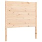 vidaXL Giroletto con Testiera 90x200 cm in Legno Massello vidaXL Giroletto con Testiera 90x200 cm in Legno Massello