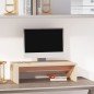 Supporto per Monitor 50x27x15 cm in Legno Massello di Pino Supporto per Monitor 50x27x15 cm in Legno Massello di Pino