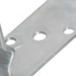 vidaXL Picchetti per Recinzione 6 pz Argento 8x6x15 cm Acciaio Zincato vidaXL Picchetti per Recinzione 6 pz Argento 8x6x15 cm Acciaio Zincato