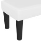 Panca Bianca 70x30x30 cm in Similpelle Panca Bianca 70x30x30 cm in Similpelle