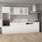 Armadio per Microonde Bianco 60x57x207 cm in Legno Multistrato Armadio per Microonde Bianco 60x57x207 cm in Legno Multistrato