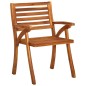 vidaXL Sedie da Giardino con Cuscini 8 pz in Legno Massello di Acacia vidaXL Sedie da Giardino con Cuscini 8 pz in Legno Massello di Acacia