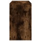 Tavolini Impilabili 3 pz Rovere Fumo in Legno Multistrato Tavolini Impilabili 3 pz Rovere Fumo in Legno Multistrato