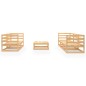 vidaXL Set Divani da Giardino 6 pz in Legno Massello di Pino vidaXL Set Divani da Giardino 6 pz in Legno Massello di Pino