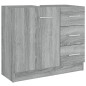 Mobile Lavabo Grigio Sonoma 63x30x54 cm in Legno Multistrato Mobile Lavabo Grigio Sonoma 63x30x54 cm in Legno Multistrato