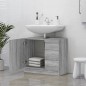 Mobile Lavabo Grigio Sonoma 63x30x54 cm in Legno Multistrato Mobile Lavabo Grigio Sonoma 63x30x54 cm in Legno Multistrato