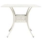 vidaXL Set da Bistrot 3 pz in Alluminio Pressofuso Bianco vidaXL Set da Bistrot 3 pz in Alluminio Pressofuso Bianco