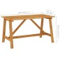 vidaXL Set Mobili da Pranzo per Giardino 5 pz Beige vidaXL Set Mobili da Pranzo per Giardino 5 pz Beige