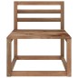 vidaXL Set Salotto da Giardino 8pz in Legno di Pino Impregnato Marrone
