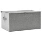 vidaXL Scatola Portaoggetti in Tessuto 50x30x25 cm Grigio vidaXL Scatola Portaoggetti in Tessuto 50x30x25 cm Grigio
