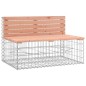 vidaXL Panca Giardino Design Gabbione 347x71x65,5 cm Massello Douglas vidaXL Panca Giardino Design Gabbione 347x71x65,5 cm Massello Douglas