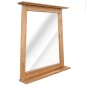 vidaXL Set da Bagno 5 pz in Legno Massello di Pino vidaXL Set da Bagno 5 pz in Legno Massello di Pino