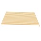 vidaXL Tessuto di Ricambio per Tenda da Sole Giallo e Bianco 4x3,5 m vidaXL Tessuto di Ricambio per Tenda da Sole Giallo e Bianco 4x3,5 m