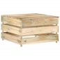 vidaXL Set Divani da Giardino con Cuscini 6 pz Legno Impregnato Verde vidaXL Set Divani da Giardino con Cuscini 6 pz Legno Impregnato Verde