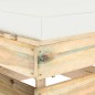 vidaXL Divano da Giardino 4 Posti con Cuscini Legno Impregnato Verde vidaXL Divano da Giardino 4 Posti con Cuscini Legno Impregnato Verde