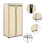 Armadio 2 pz Crema 75x50x160 cm Armadio 2 pz Crema 75x50x160 cm