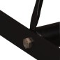vidaXL Set da Bar 5 pz in Legno Massello di Sheesham e Vera Pelle