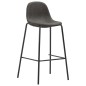 vidaXL Set da Bar 3 pz in Tessuto Grigio Scuro vidaXL Set da Bar 3 pz in Tessuto Grigio Scuro