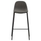 vidaXL Set da Bar 3 pz in Tessuto Grigio Scuro vidaXL Set da Bar 3 pz in Tessuto Grigio Scuro